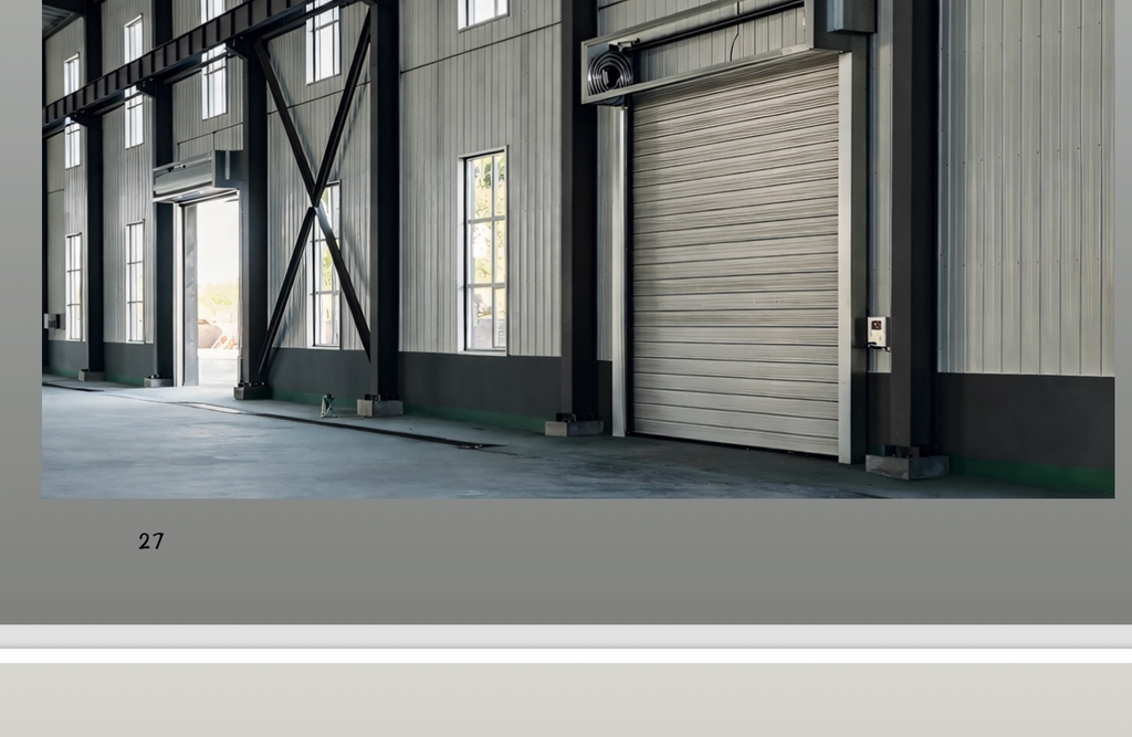 High Speed Aluminum Door